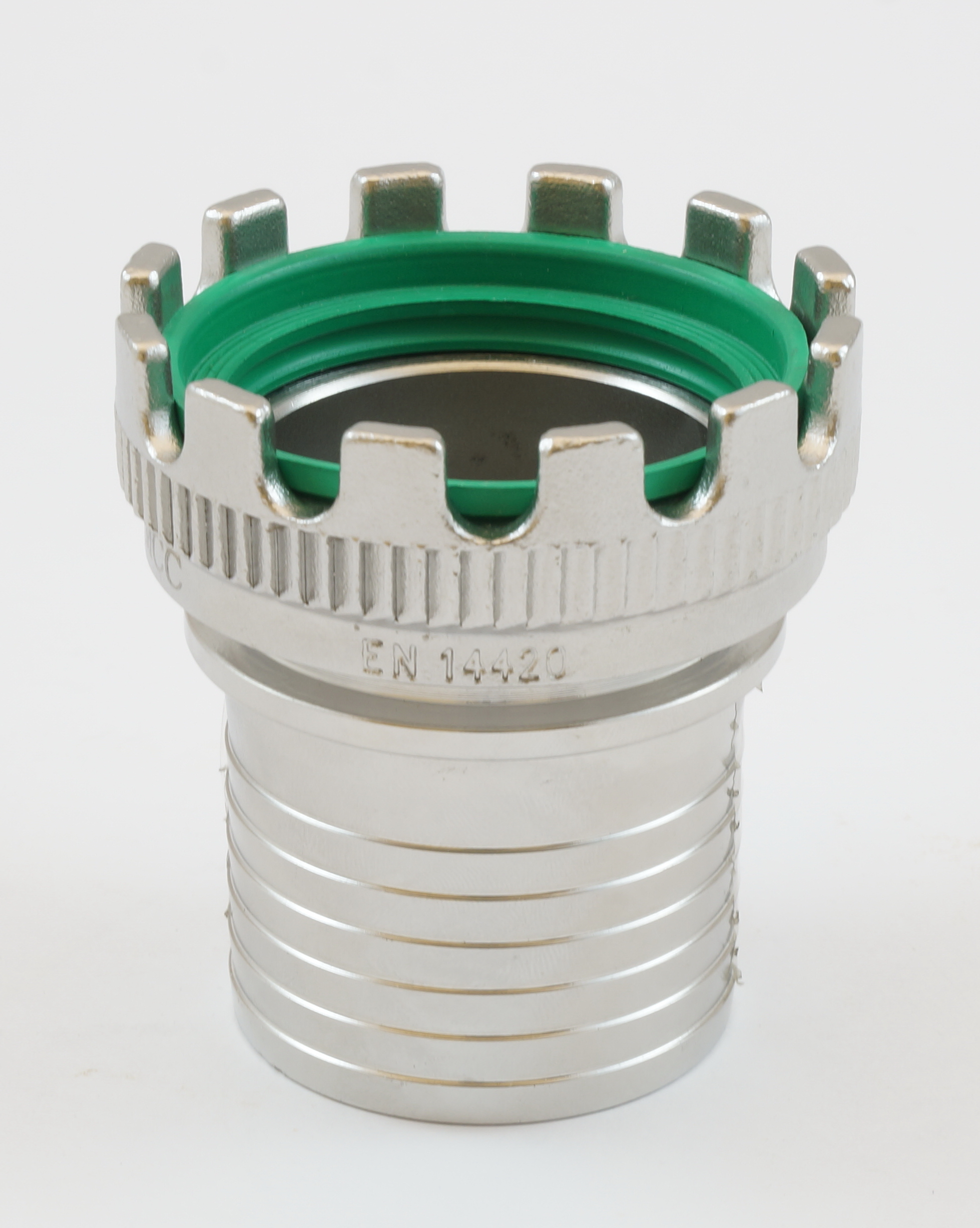 SS TW coupling serrated tail and collar for safety clamps