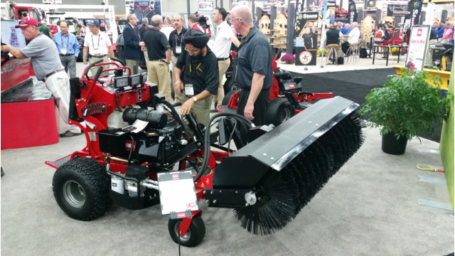 Toro Unveils New Stand-on Mower at GIE+EXPO 2015
